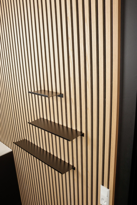 Hylla Akustikpanel Svart 20 cm Home>it